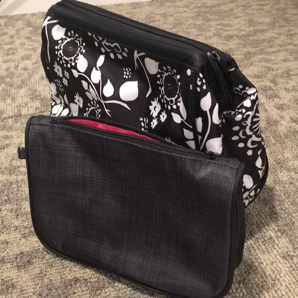 Rarely Used 31 Makeup Bag with Small Insert Bag